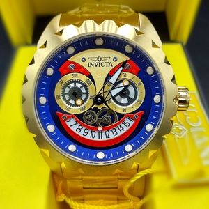 FIRM PRICE-New Invicta Specialty Men's gold tone Watch.